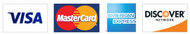 We Accept Credit Cards